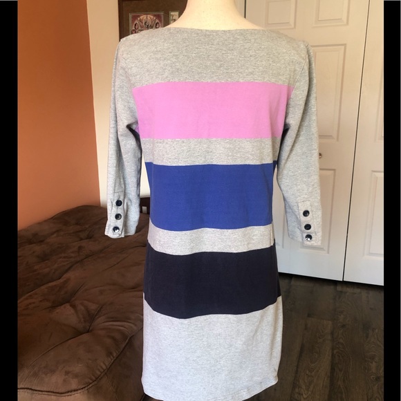GAP gray scoop neck color block dress - Picture 6 of 6